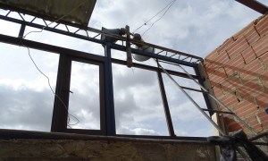 Óscar Moreno Escárraga, "La casa de la frontera", 2015. Foto: Silvino Gallo.