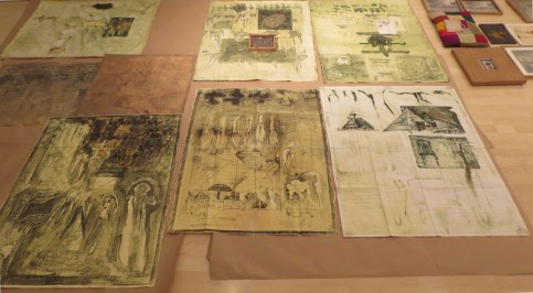 Intuición es inventarse a sí mismo [Rolando Castellón, "Hábitat / Obra viva"]