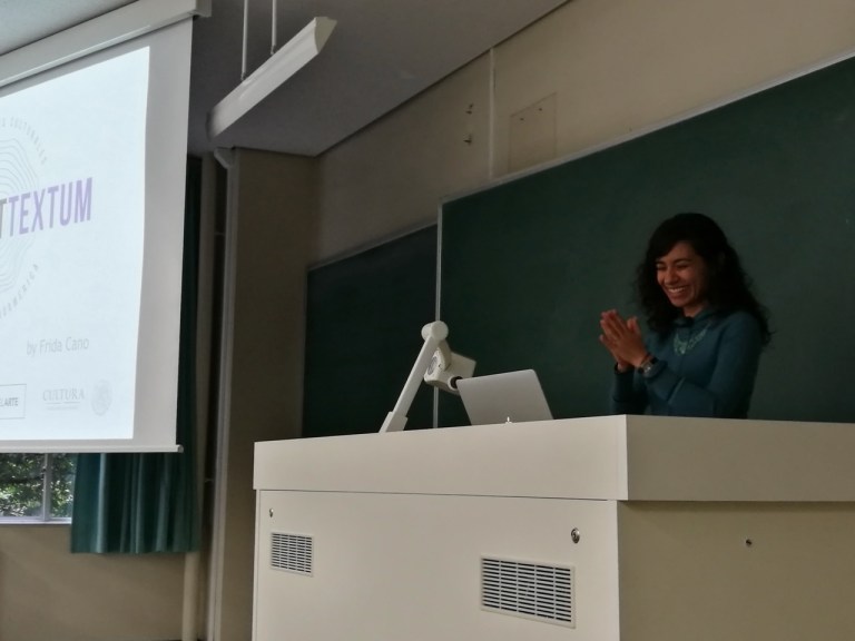Charla en Tokyo Denki University, en el marco del festival International Openair Expressions, 2017, Japón